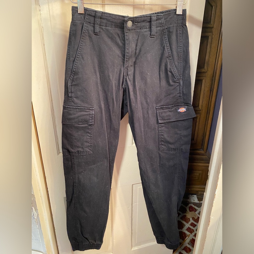 Dickies Cargo Jogger Pants Black